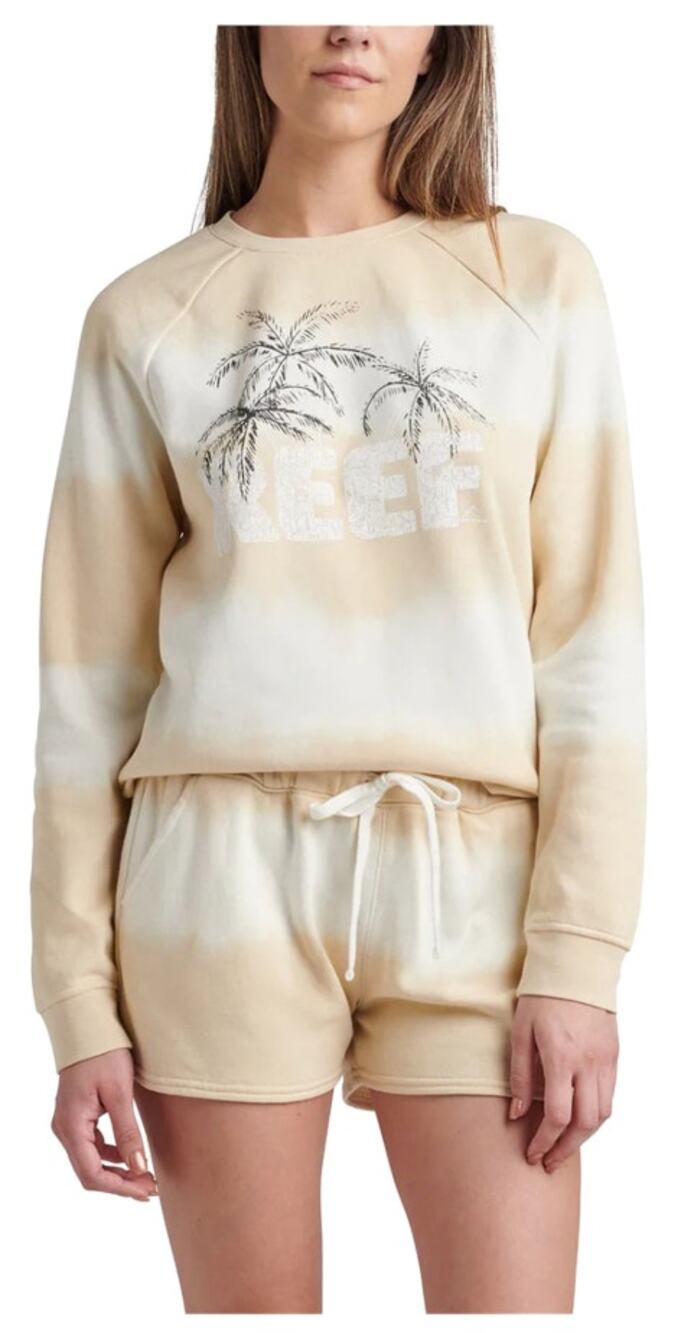 Reef Arlena Sand Tan Athletic Walking Short size Small NEW